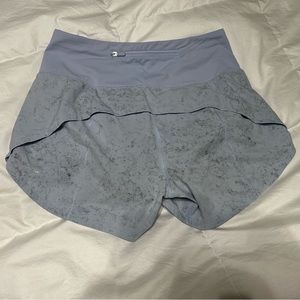 Lululemon high rise speed up 4” shorts